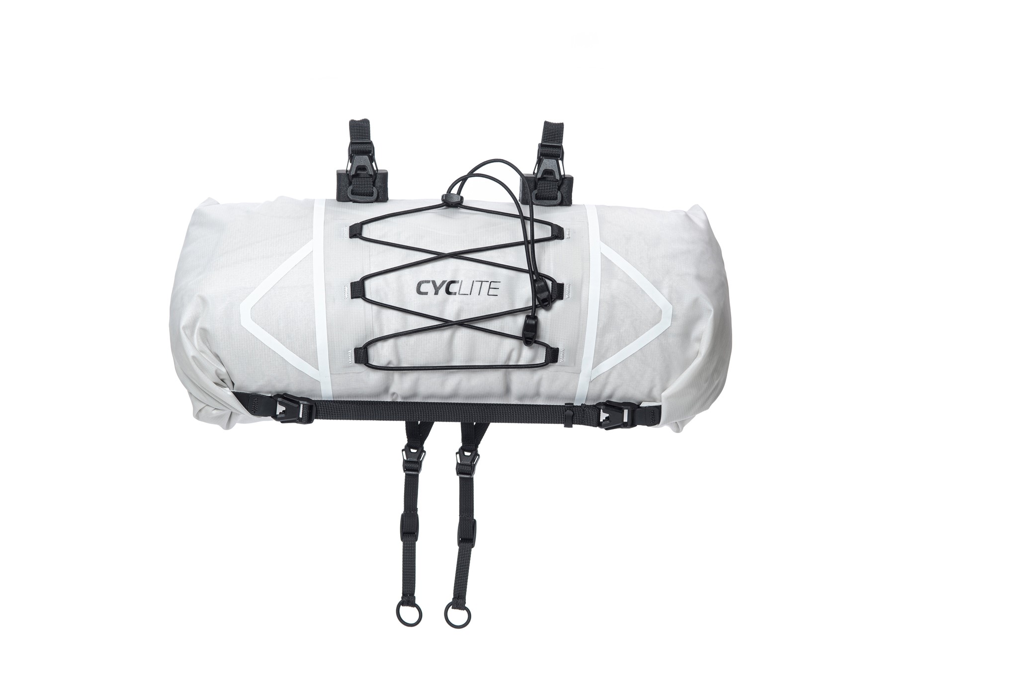 Bild von Cyclite Handle Bar Roll Bag / 01 - Lenkertasche - Light Grey